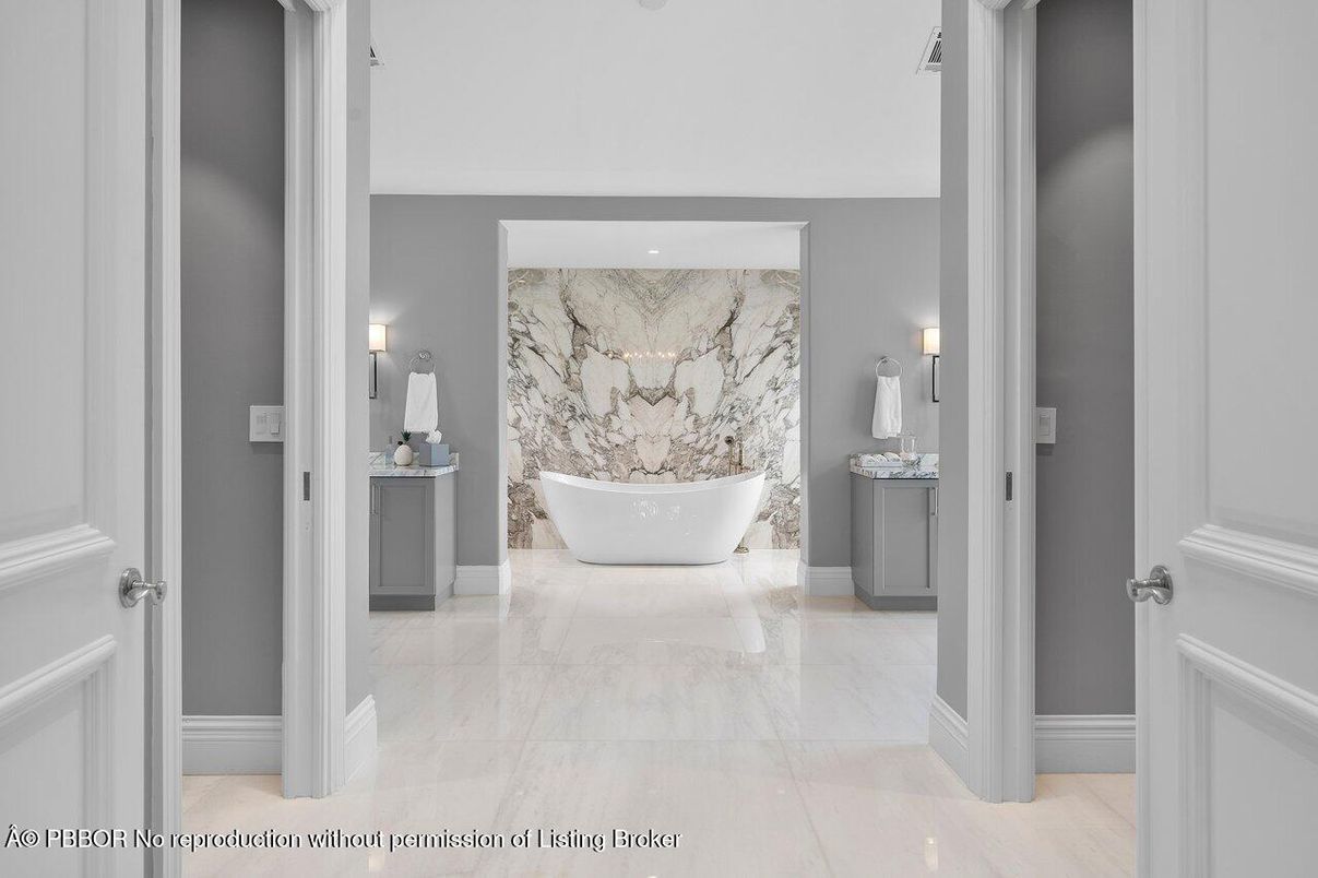 Bathroom, Free Standing Baths, Interior, Marble