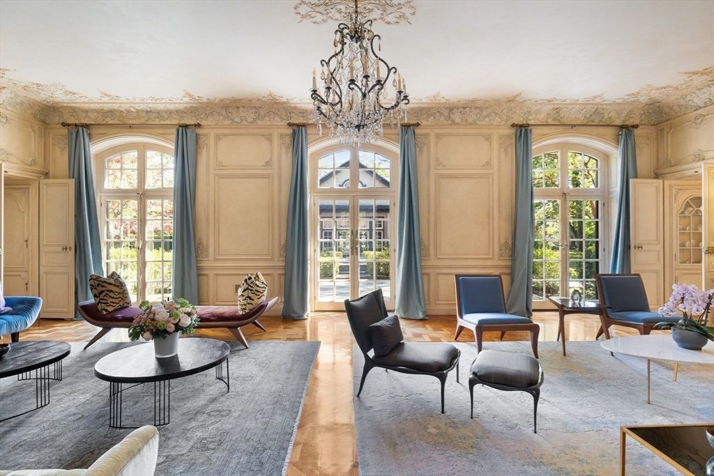 Chandelier, Interior, Living room, Wood Texture Flooring