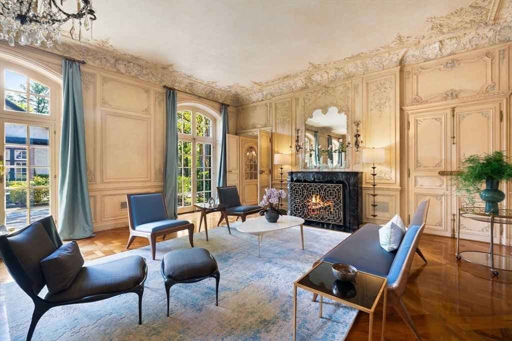 Fireplace, Interior, Living room, Wood Texture Flooring