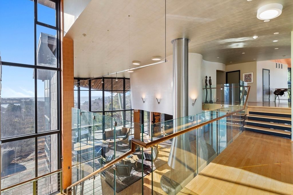 Interior, Pendant Lights, Recessed Lighting, Wood Texture Flooring