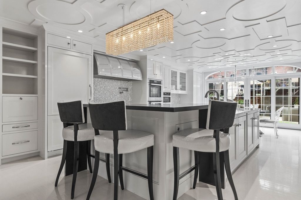 Chandelier, Interior, Kitchen, Recessed Lighting