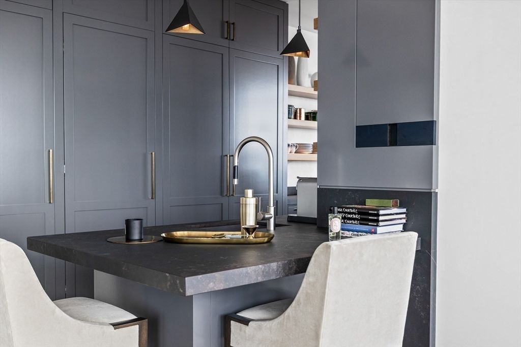 Home Office, Interior, Pendant Lights