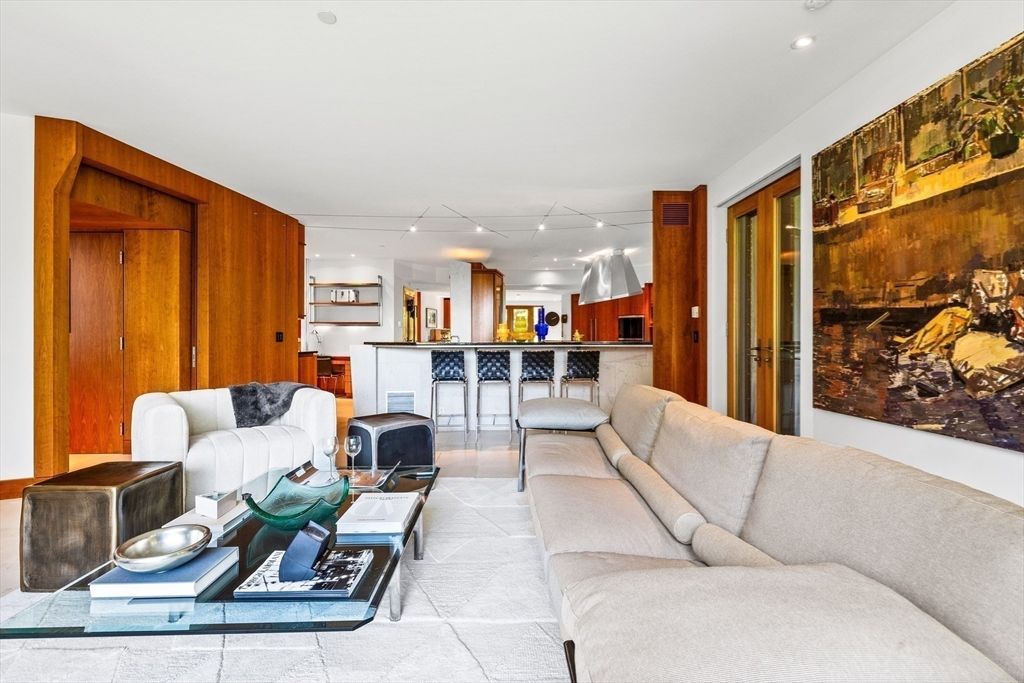 Interior, Kitchen, Living room, Recessed Lighting