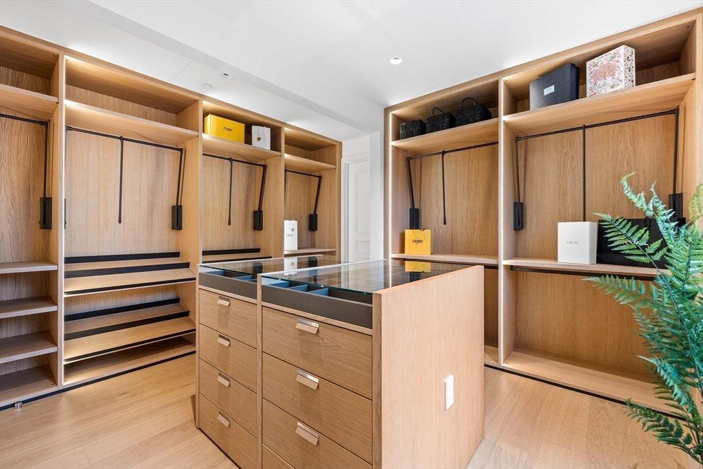 Interior, Recessed Lighting, Walk-in Closets, Wood Texture Flooring