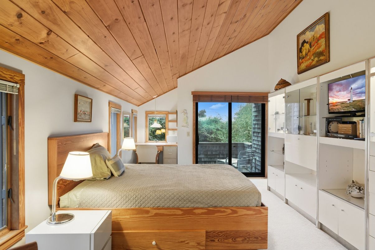 Bedroom, Interior, Wooden Ceilings