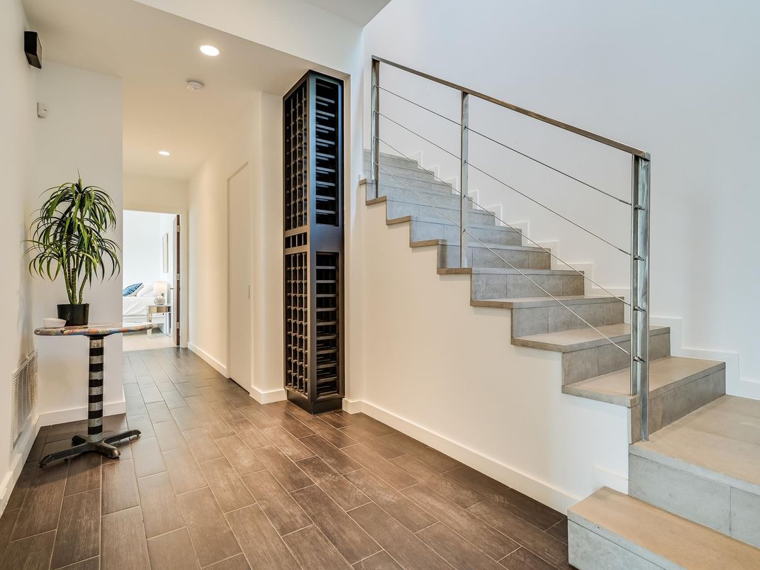 Interior, Recessed Lighting, Wood Texture Flooring