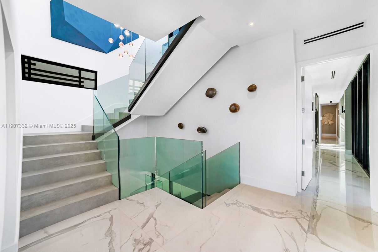 Interior, Marble, Recessed Lighting