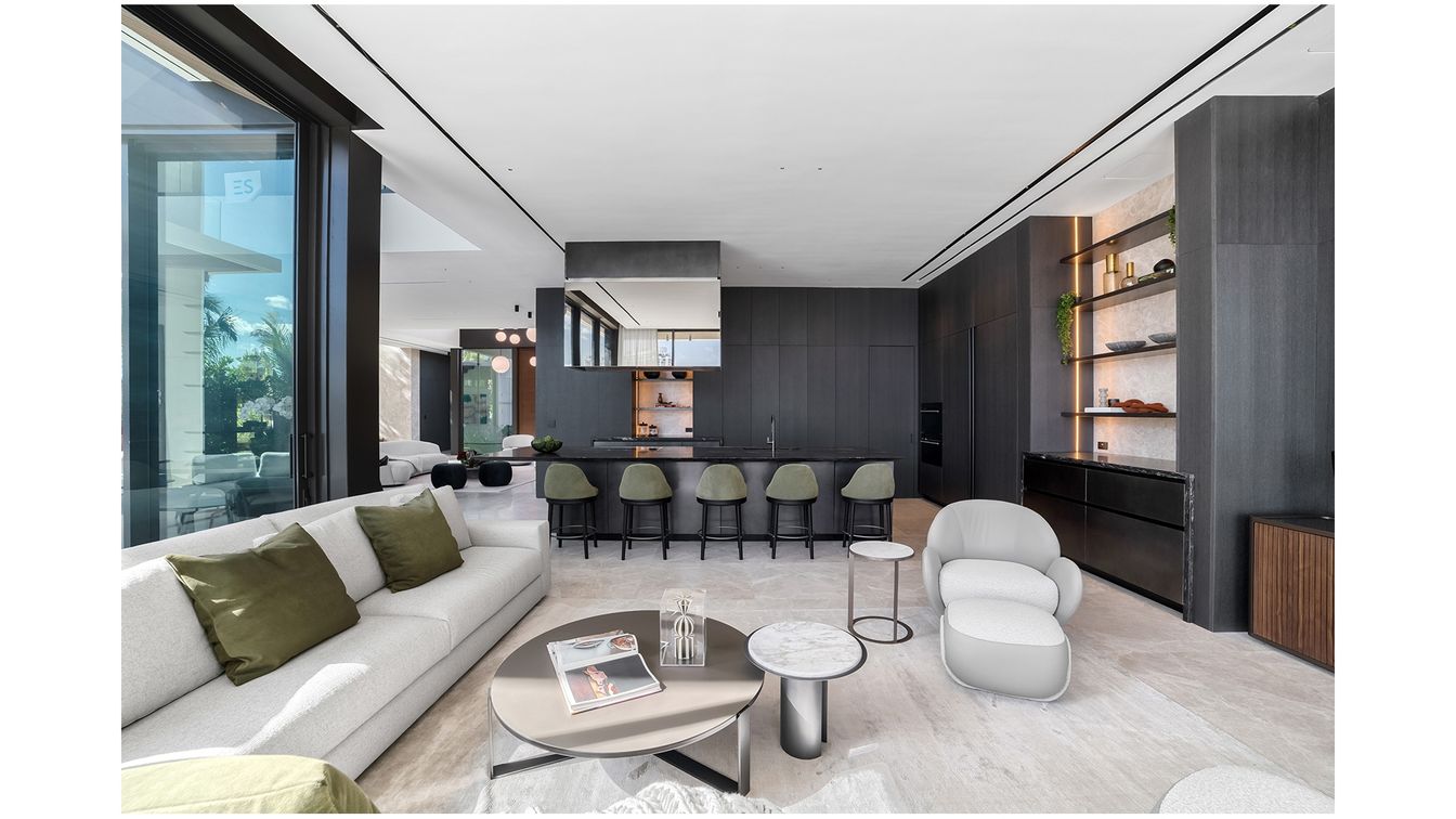 Dining room, Interior, Kitchen, Living room, Pendant Lights