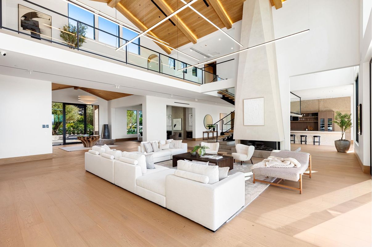 Interior, Living room, Wooden Beams, Wooden Ceilings, Wood Texture Flooring