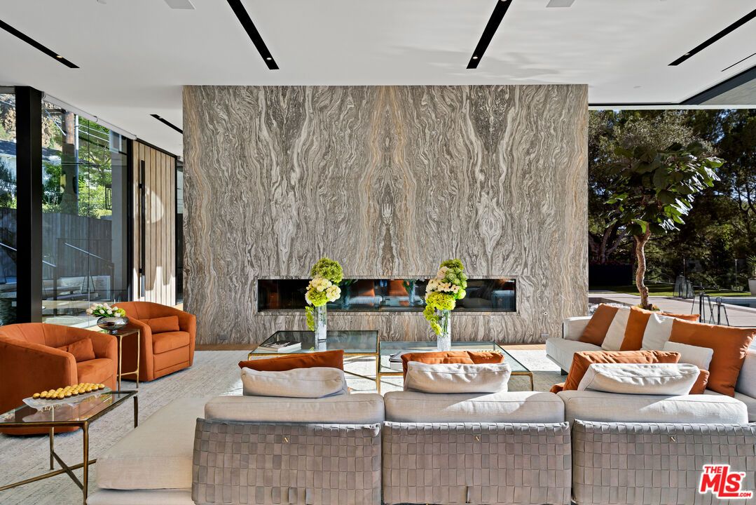 Fireplace, Interior, Living room, Marble Walls